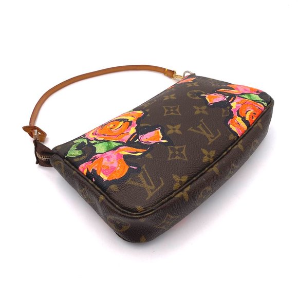 LV Stephen Sprouse Pochette accessoires - Model : Roses - Good condition - Picture 14 of 16